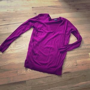 Fuschia Long-Sleeve Blouse
